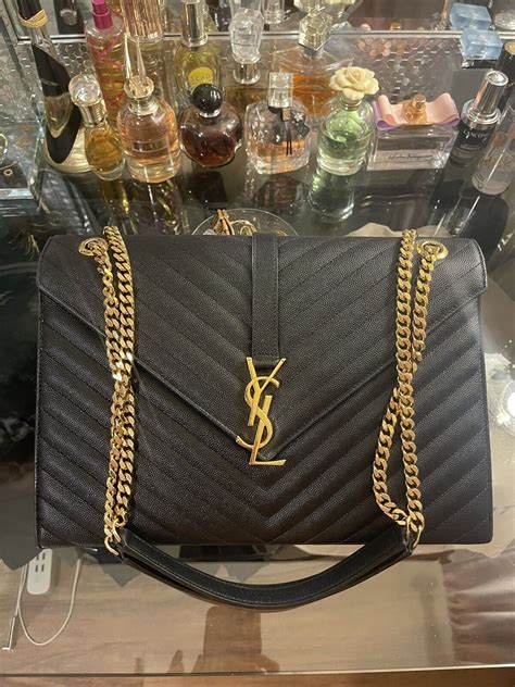 ysl large envelope bag size|saint laurent large envelope bag.